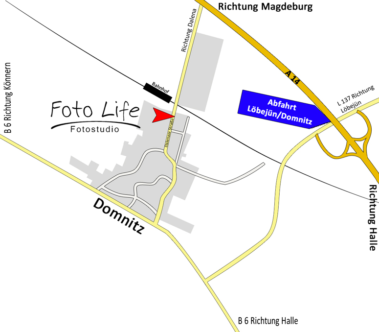 Anfahrtskizze