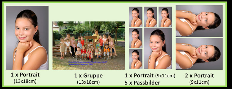 Kindergarten- und Schulbildfotografie